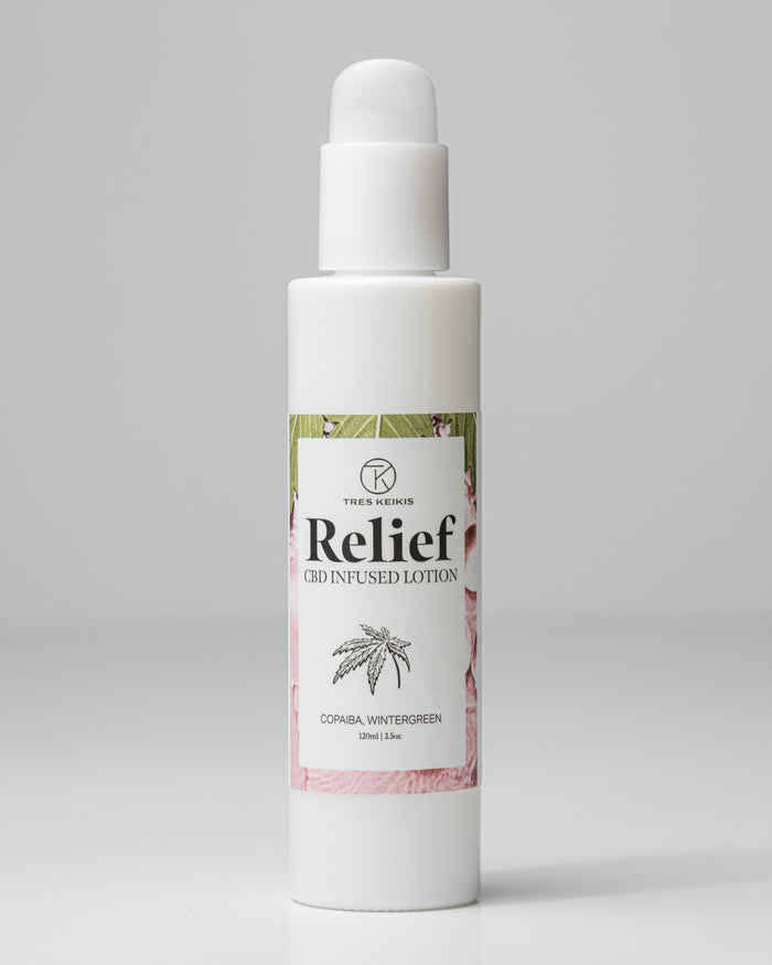 Relief CBD Infused Lotion
